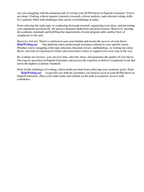 m phil thesis topics in english literature|M.phil Thesis Topics in English Literature .